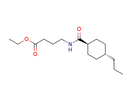 ethyl 4-{[(trans-4-propylcyclohexyl)carbonyl]amino}butanoate