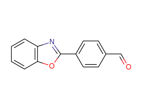 Molecular Structure of 27395-93-3 (4-(Benzoxazol-2-yl)benzaldehyde)