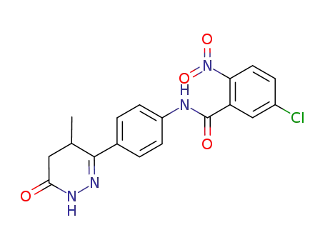 5-chloro-2-nitro-N-(4-(4-methyl-6-oxo-1,4,5,6-tetrahydropyridazin-3-yl)phenyl)benzamide