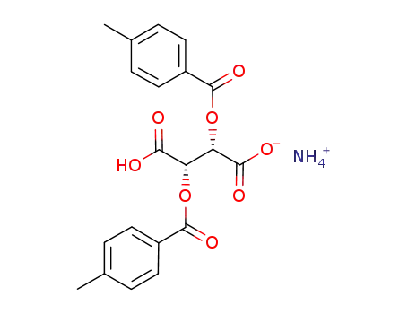 (+)-di-O,O'-toluoyl-D-tartaric acid mono-NH4 salt