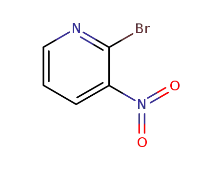 Molecular Structure of 19755-53-4 (2-Bromo-3-nitropyridine)