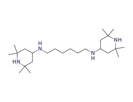 Molecular Structure of 61260-55-7 (N,N'-Bis(2,2,6,6-tetramethylpiperidin-4-yl)hexane-1,6-diamine)