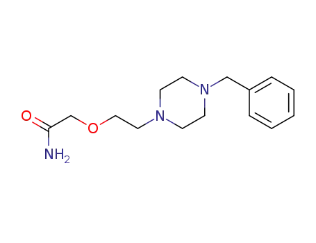2-(4-benzyl-1-piperazinyl)ethoxyacetamide