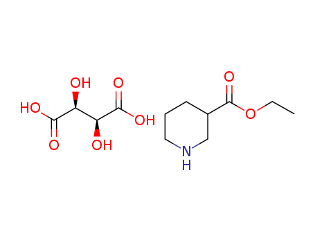 3-Piperidinecarboxylic acid, ethyl ester, (2S,3S)-2,3-dihydroxybutanedioate (1:1)