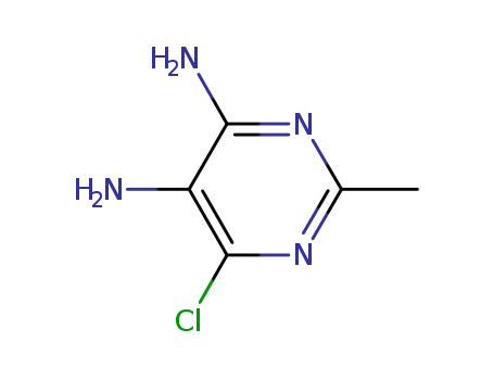 4,5-Pyrimidinediamine,  6-chloro-2-methyl-