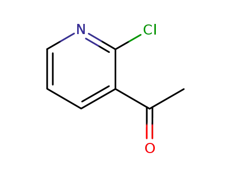 Molecular Structure of 55676-21-6 (3-ACETYL-2-CHLOROPYRIDINE)