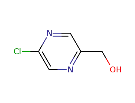Molecular Structure of 72788-94-4 ((5-Chloropyrazin-2-yl)methanol)
