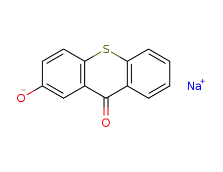 9H-Thioxanthen-9-one, 2-hydroxy-, sodium salt