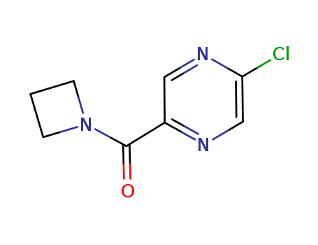 azetidin-1-yl-(5-chloropyrazin-2-yl)methanone - 97%