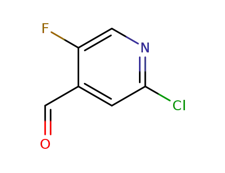 2- 클로로 -5-FLUORO-4- 포르 미 피리딘
