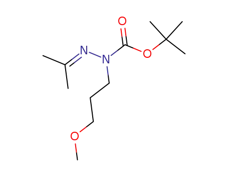 N’isopropylidene-N-(3-methoxy-propyl)-hydrazinecarboxylic acid tert-butyl ester
