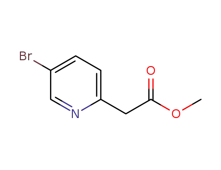 Molecular Structure of 917023-06-4 (Methyl 2-(5-broMopyridin-2-yl)acetate)