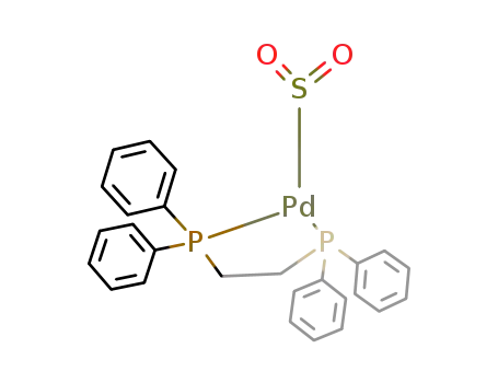 sulfur dioxide-1,2-bis(diphenylphosphano)ethane-palladium(0)