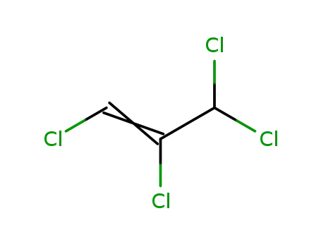 Molecular Structure of 20589-85-9 (1,1,2,3-TETRACHLORO-2-PROPENE)