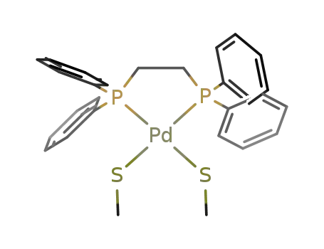 (methylthiolato)2[1,2-bis(diphenylphosphanyl)ethane]palladium