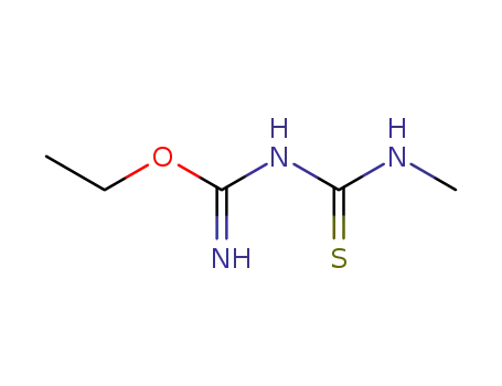 N-ethoxycarboximidoyl-N'-methyl-thiourea