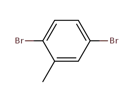 Molecular Structure of 615-59-8 (2,5-Dibromotoluene)
