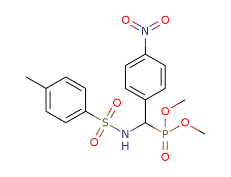 dimethyl (((4-methylphenyl)sulfonamido)(4-nitrophenyl)methyl)phosphonate