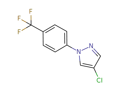 4-chloro-1-(4-(trifluoromethyl)phenyl)-1H-pyrazole