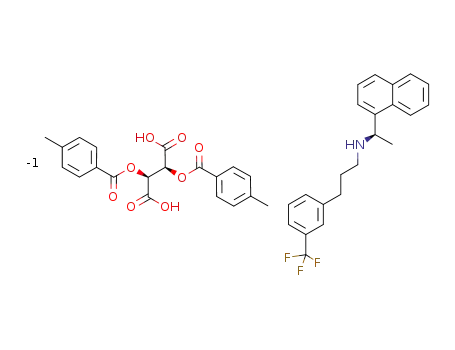 (R)-cinacalcet (-)-di-para-D-toluoyl tartrate