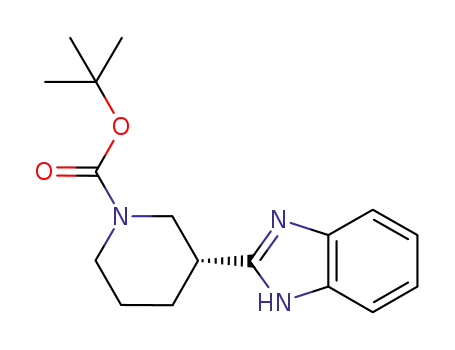 (R)-tert-butyl 3-(1H-benzo[d]imidazol-2-yl)piperidine-1-carboxylate