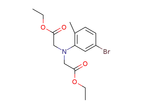 N-(5-bromo-2-methylphenyl)iminodiacetic acid diethyl ester
