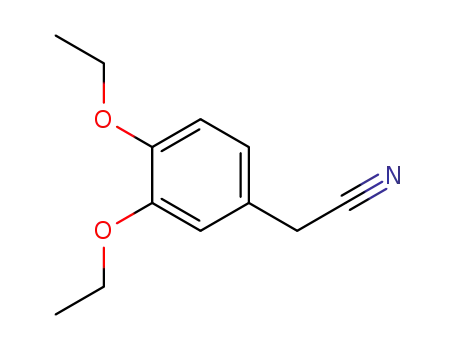 Molecular Structure of 27472-21-5 (3,4-Diethoxyphenylacetonitrile)