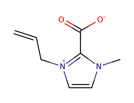 1-(2-propenyl)-3-methylimidazolium-2-carboxylate