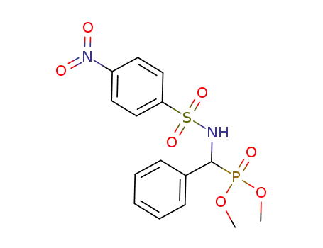 dimethyl [{[(4-nitrophenyl)sulfonyl]amino}(phenyl)methyl]phosphonate