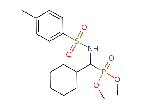 dimethyl cyclohexyl(4-methylphenylsulfonamido)methylphosphonate