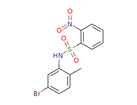 N-(5-bromo-2-methylphenyl)-2-nitrobenzenesulfonamide