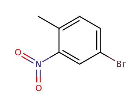 Molecular Structure of 60956-26-5 (4-Bromo-2-nitrotoluene)