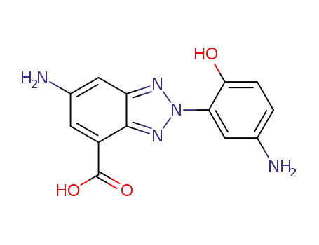 6-amino-2-(5-amino-2-hydroxyphenyl)-2H-benzotriazole-4-carboxylic acid