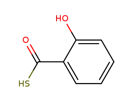 Molecular Structure of 7283-41-2 (Thiosalicylic acid)