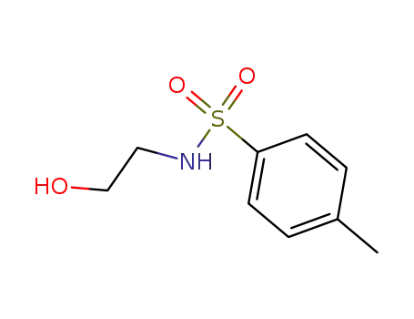 Molecular Structure of 14316-14-4 (N-(2-Hydroxyethyl)-4-methylbenzenesulfonamide)
