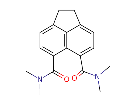 Molecular Structure of 31458-06-7 (5,6-Acenaphthylenedicarboxamide,1,2-dihydro-N5,N5,N6,N6-tetramethyl-)