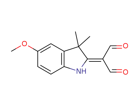 2-(5-methoxy-3,3-dimethylindolin-2-ylidene)malonaldehyde