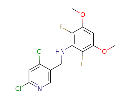 N-[(4,6-dichloropyridin-3-yl)methyl]-2,6-difluoro-3,5-dimethoxy aniline