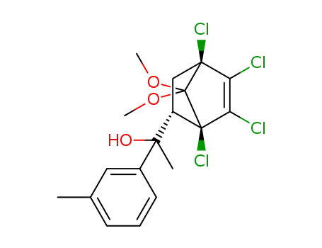 1-(1,4,5,6-tetrachloro-7,7-dimethoxybicyclo[2.2.1]hept-5-en-2-yl)-1-m-tolylethanol