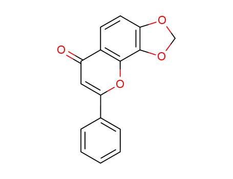 Molecular Structure of 4476-32-8 (7,8-[methylenebis(oxy)]-2-phenyl-)