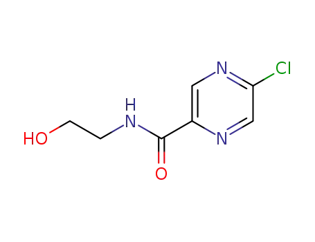 5-chloro-N-(2-hydroxyethyl)pyrazine-2-carboxamide