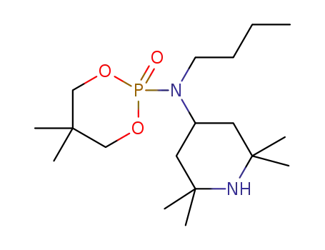 2-[butyl-(2,2,6,6-tetramethylpiperidin-4-yl)amino]-5,5-dimethyl[1,3,2]dioxaphosphinane-2-oxide