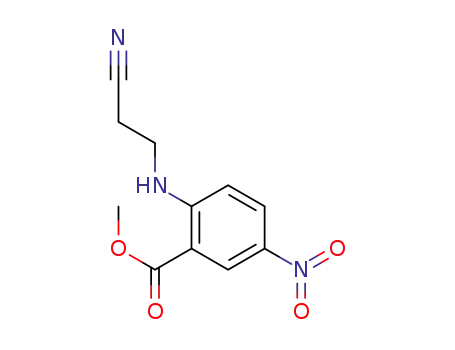 methyl 2-(2-cyanoethylamino)-5-nitrobenzoate