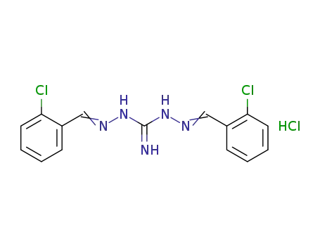 2,2′-bis[(2-chlorophenyl)methylene]carbonimidic dihydrazide monohydrochloride