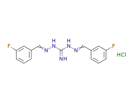 2,2′-bis[(3-fluorophenyl)methylene]carbonimidic dihydrazide monohydrochloride
