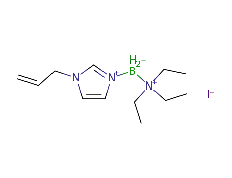 (1-allyl-1H-imidazole-3-yl)-(triethylamine)dihydroboronium iodide