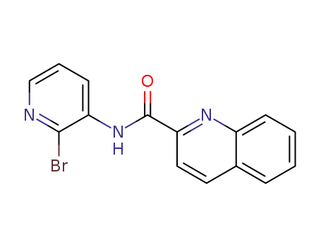 N-(2-bromo-3-pyridyl)quinoline-2-carboxamide