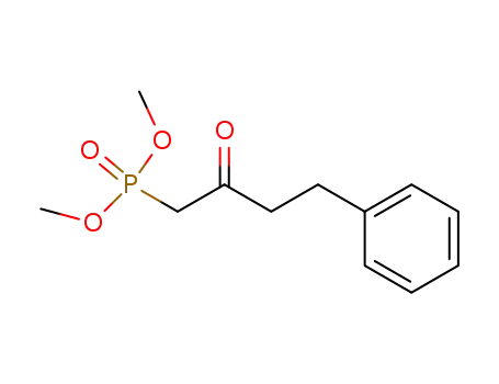 Molecular Structure of 41162-19-0 (Dimethyl (2-oxo-4-phenylbutyl)phosphonate)