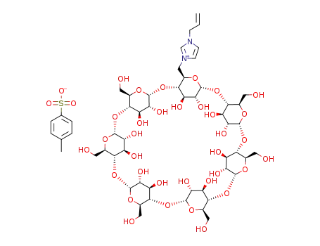 mono-6A-deoxy-6-(1-allylimidazolium)-β-cyclodextrin tosylate