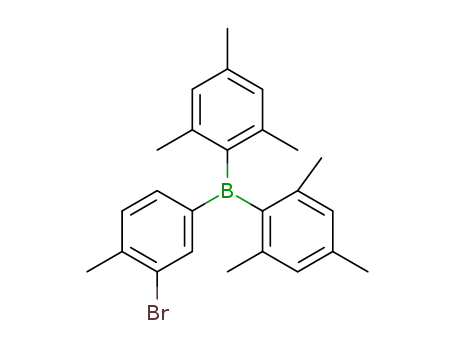 (3-bromo-4-methylphenyl)dimesitylborane
